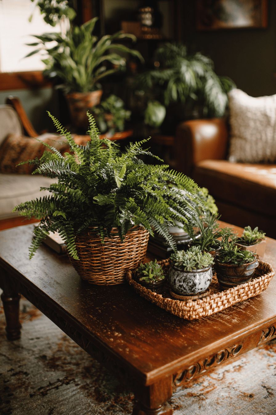 Refresh Your Living Room with Indoor Plants
