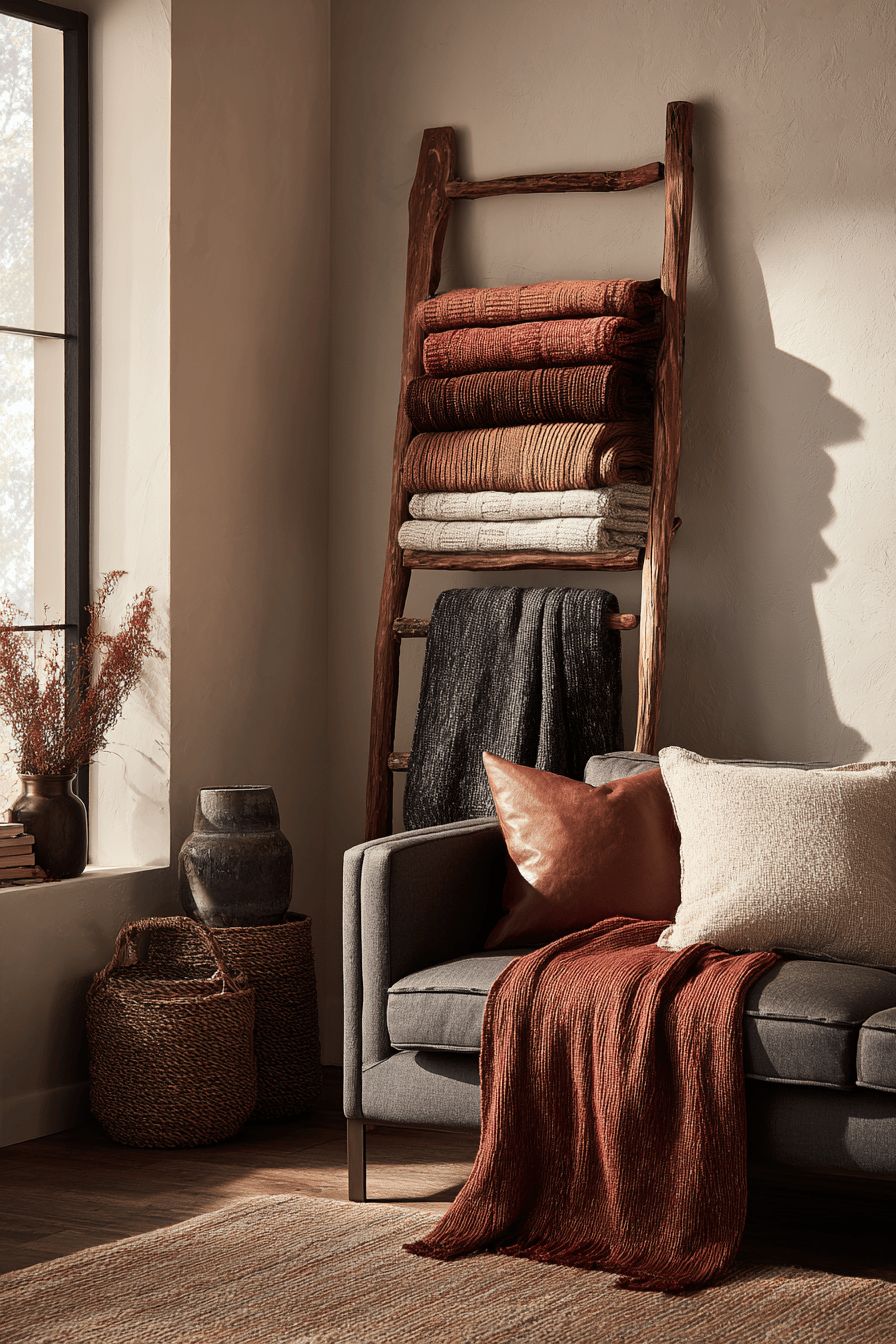 Display Blankets Creatively for Easy Access