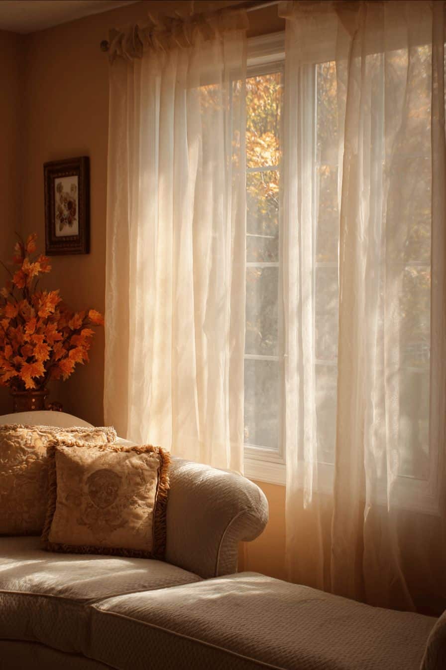 Use Sheer Curtains to Soften Natural Light