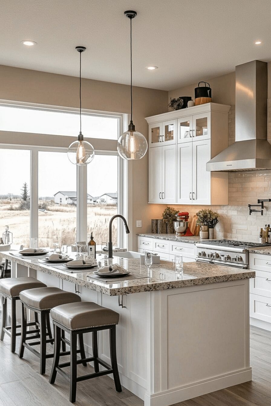 white shaker kitchen cabinets