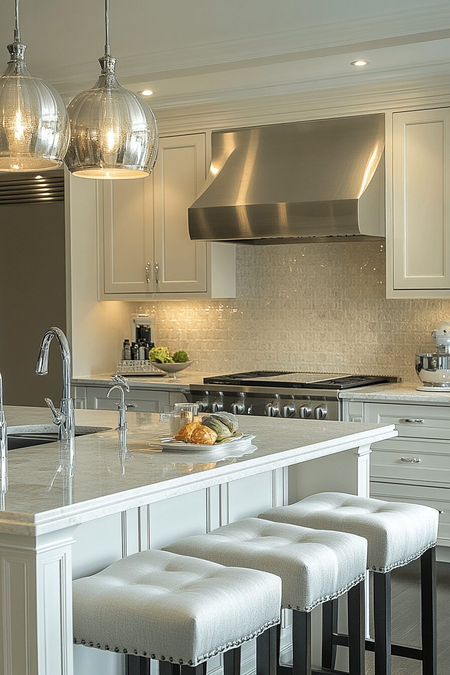 ivory kitchen cabinets