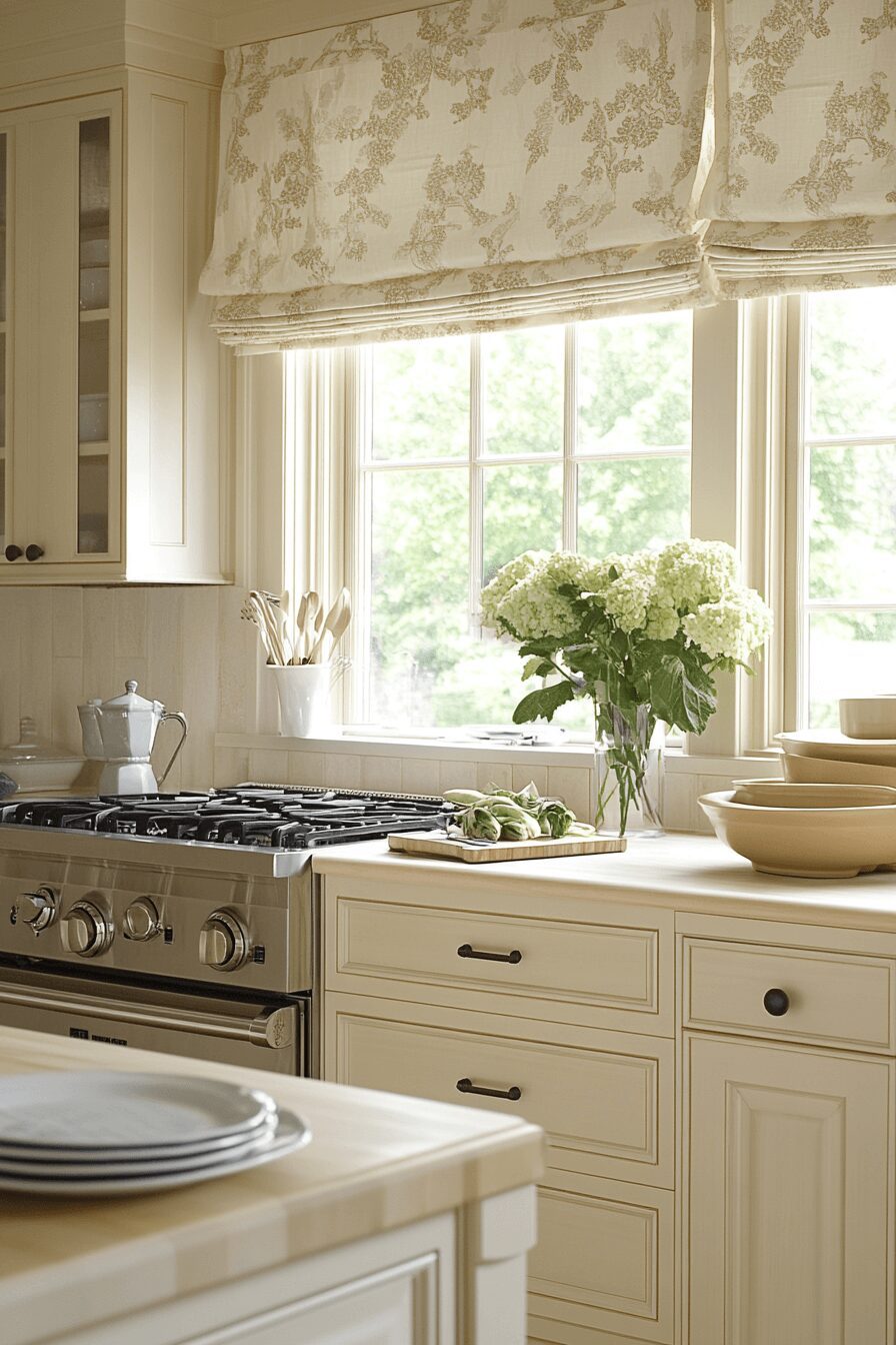 ivory kitchen cabinets