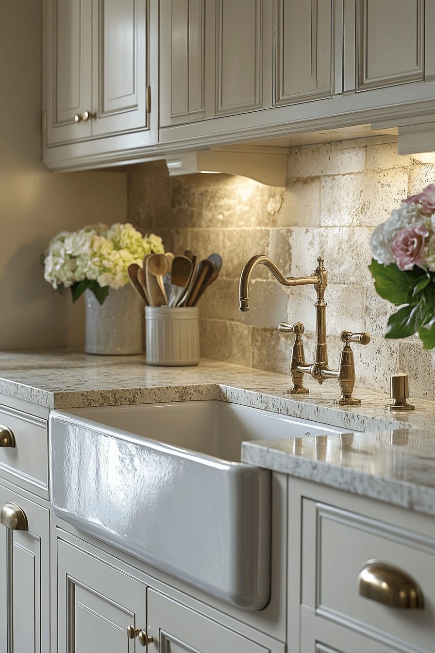 ivory kitchen cabinets