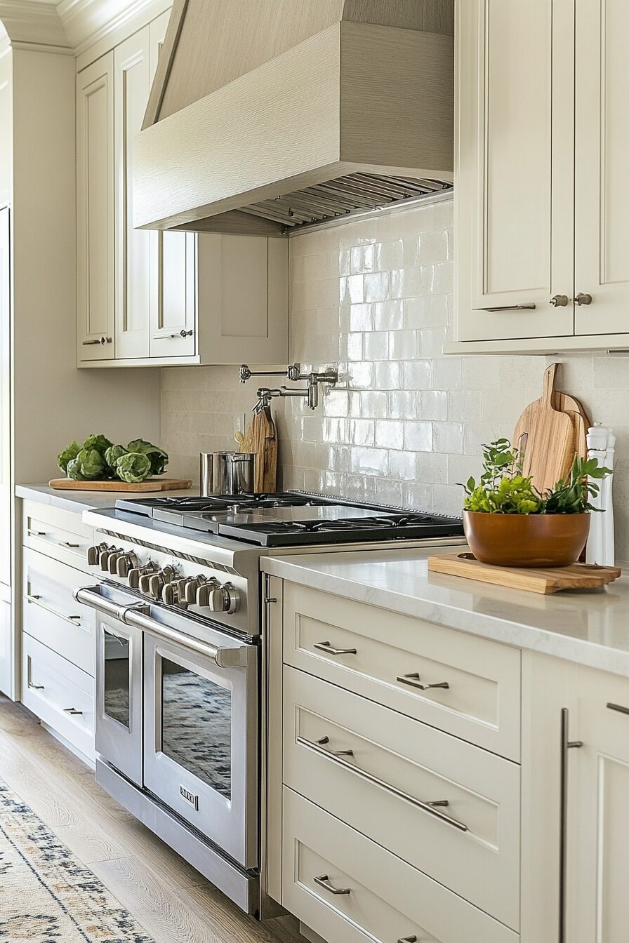 ivory kitchen cabinets