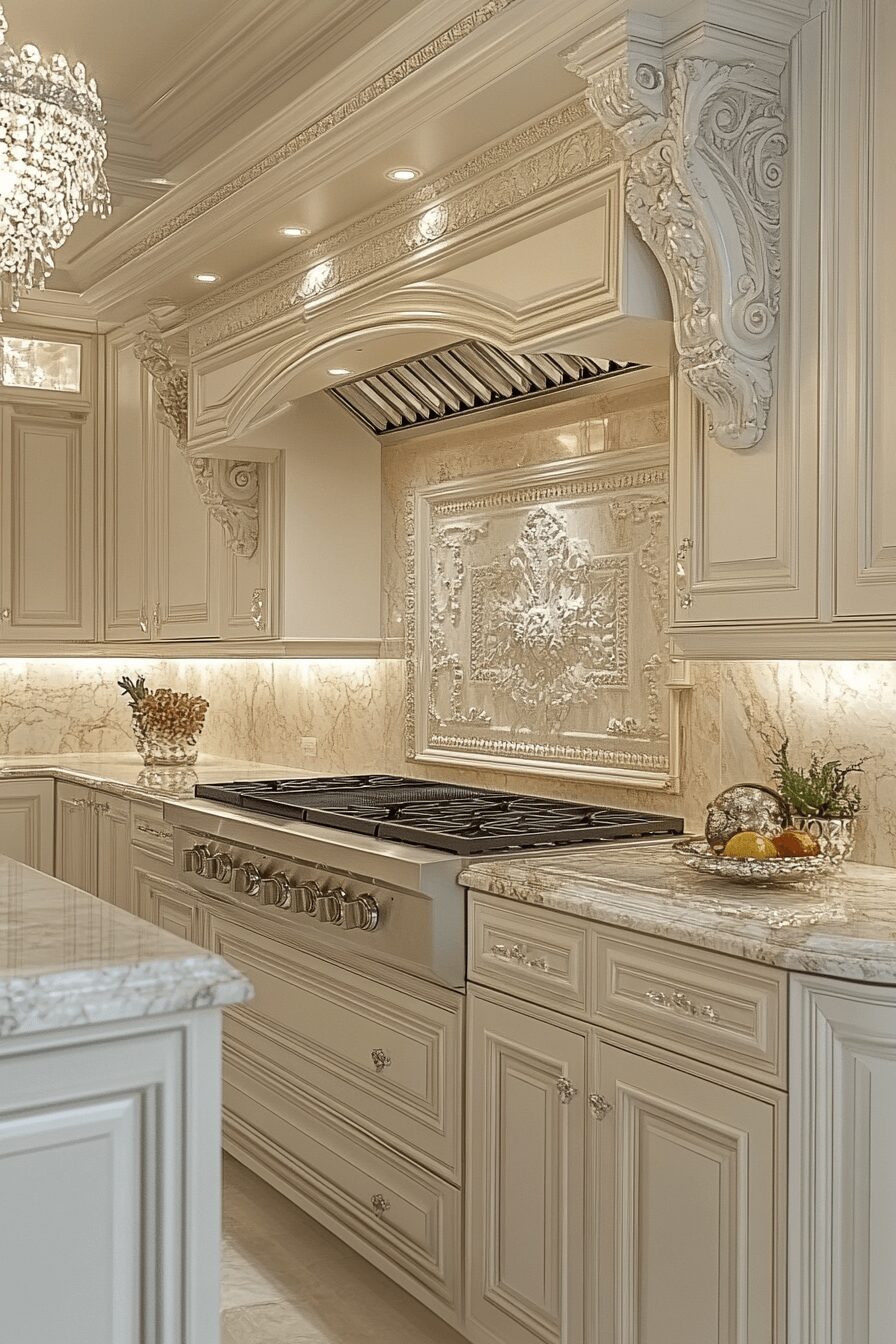 ivory kitchen cabinets
