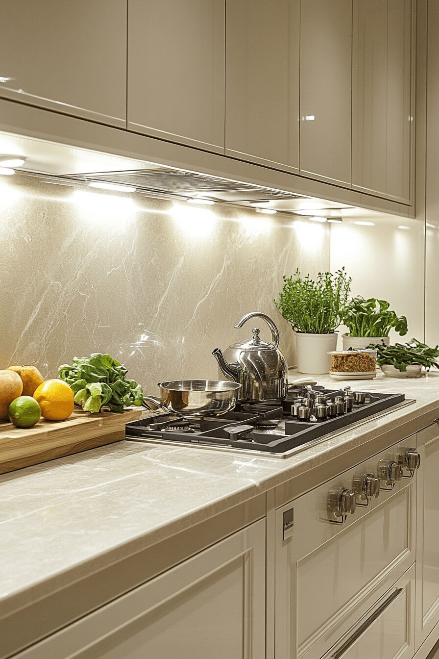 ivory kitchen cabinets