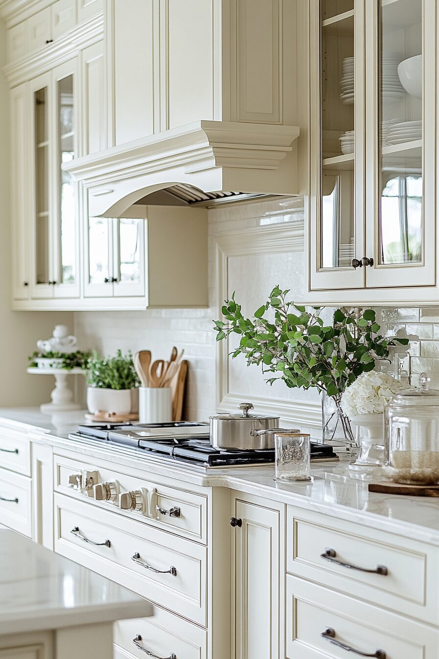 ivory kitchen cabinets