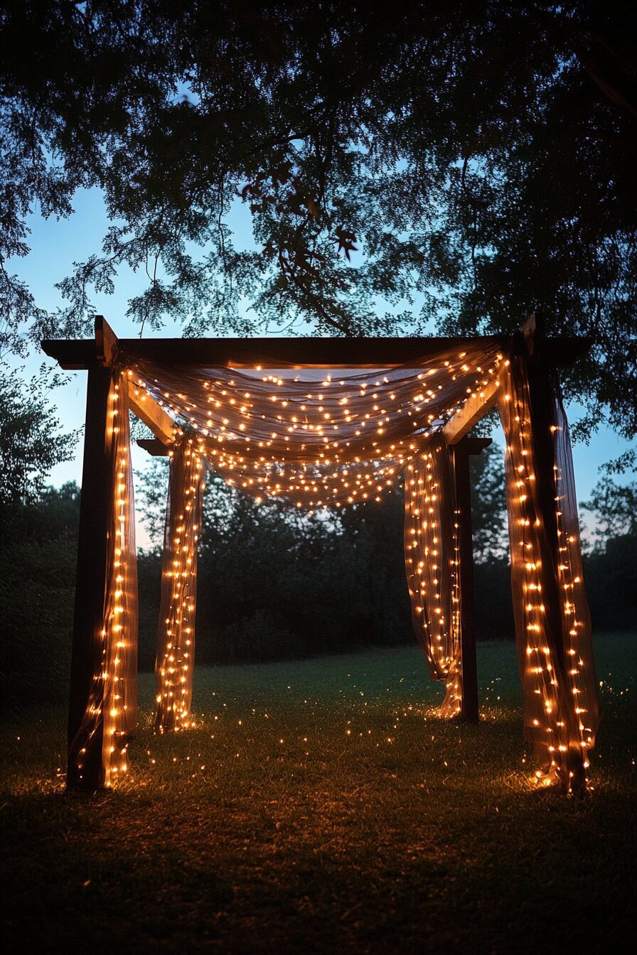 29 Boho Wedding Arch Ideas to Create a Stunning Ceremony Backdrop 11 boho wedding arch