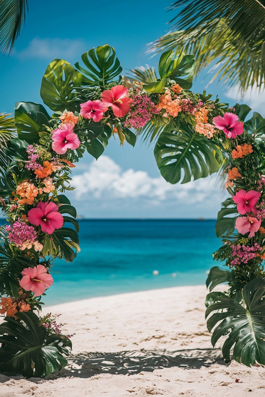29 Boho Wedding Arch Ideas to Create a Stunning Ceremony Backdrop 10 boho wedding arch