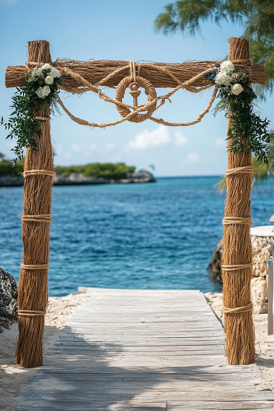 29 Boho Wedding Arch Ideas to Create a Stunning Ceremony Backdrop 14 boho wedding arch