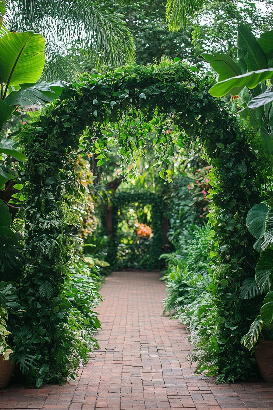 29 Boho Wedding Arch Ideas to Create a Stunning Ceremony Backdrop 20 boho wedding arch