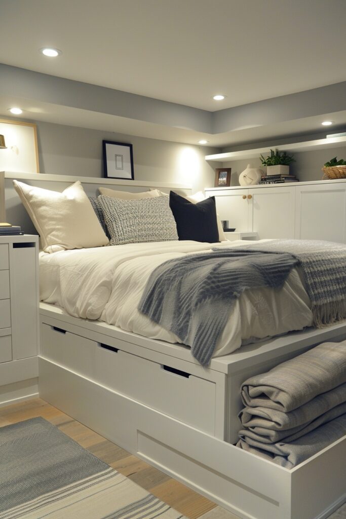 Smart Basement Bedroom Design Smart Basement Bedroom Design
