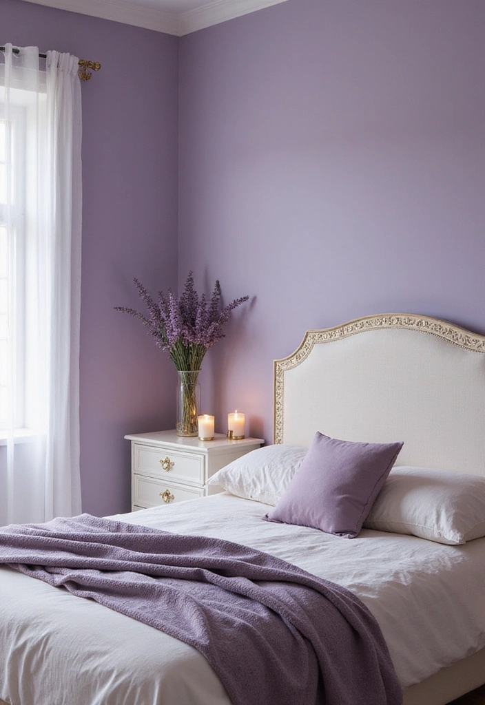 7 Mood-Boosting Bedroom Color Schemes - 4. Sophisticated Mauve