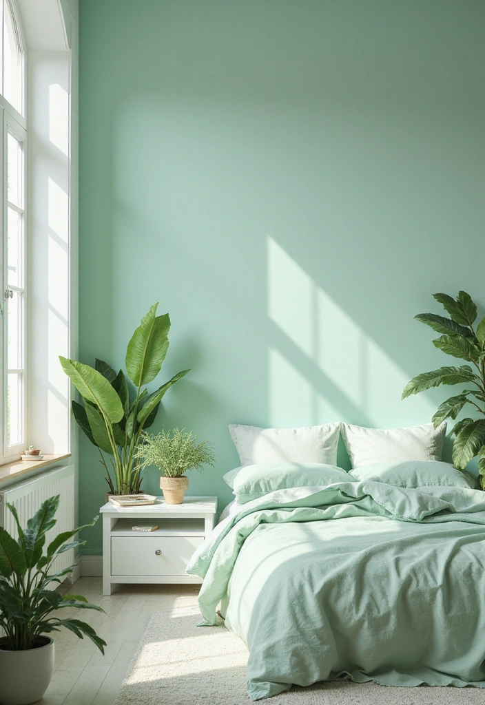 7 Mood-Boosting Bedroom Color Schemes - 3. Refreshing Sage Green