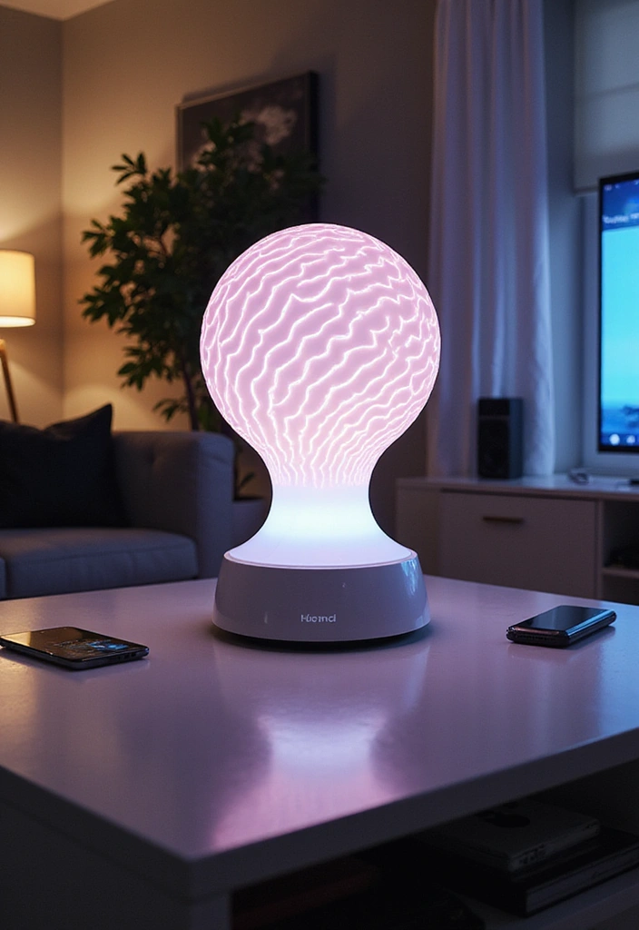 Smart Sculptural Lighting