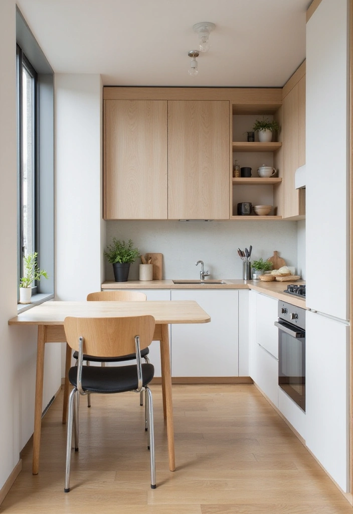 Compact and Efficient Minimalist Kitchen