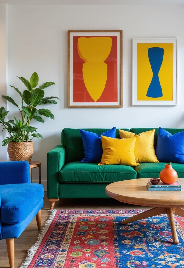 Spring Textile Trends - Bold Color Combinations