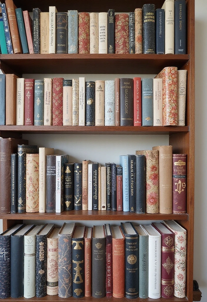 Fabric-Covered Books