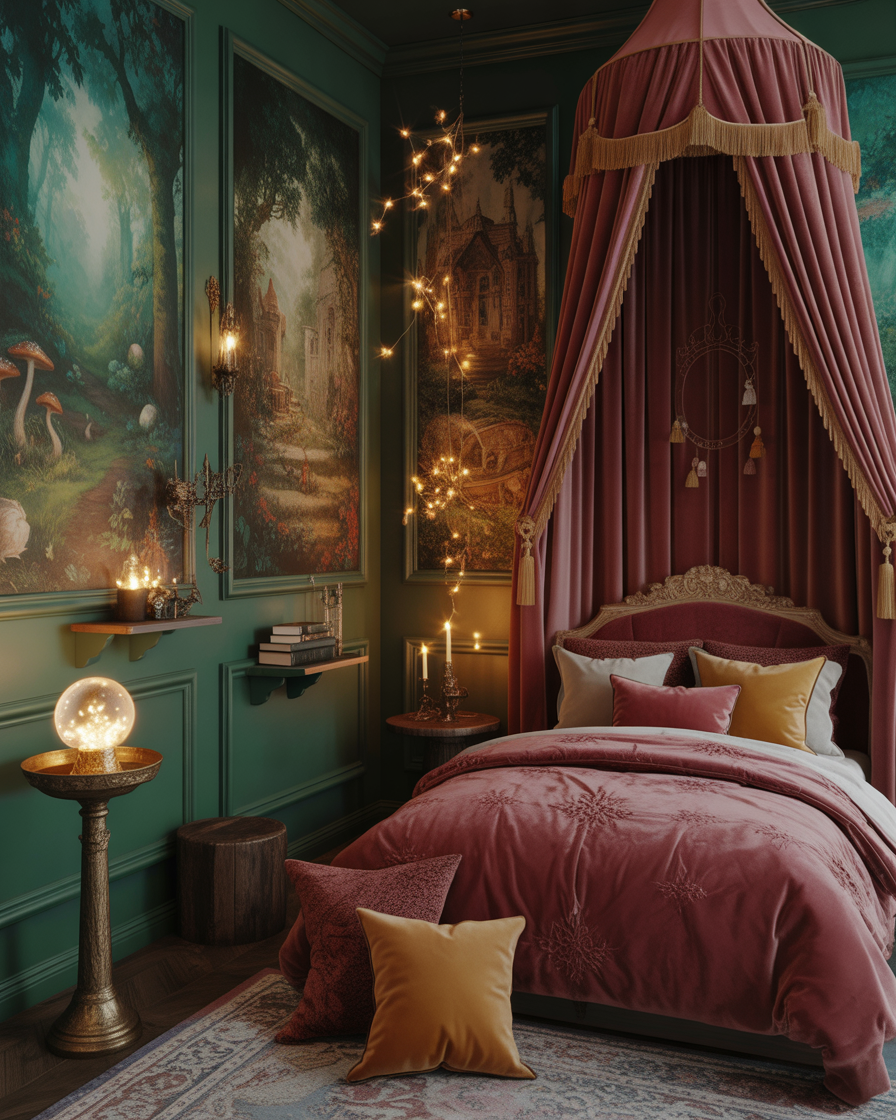 Wicked inspired kids bedroom