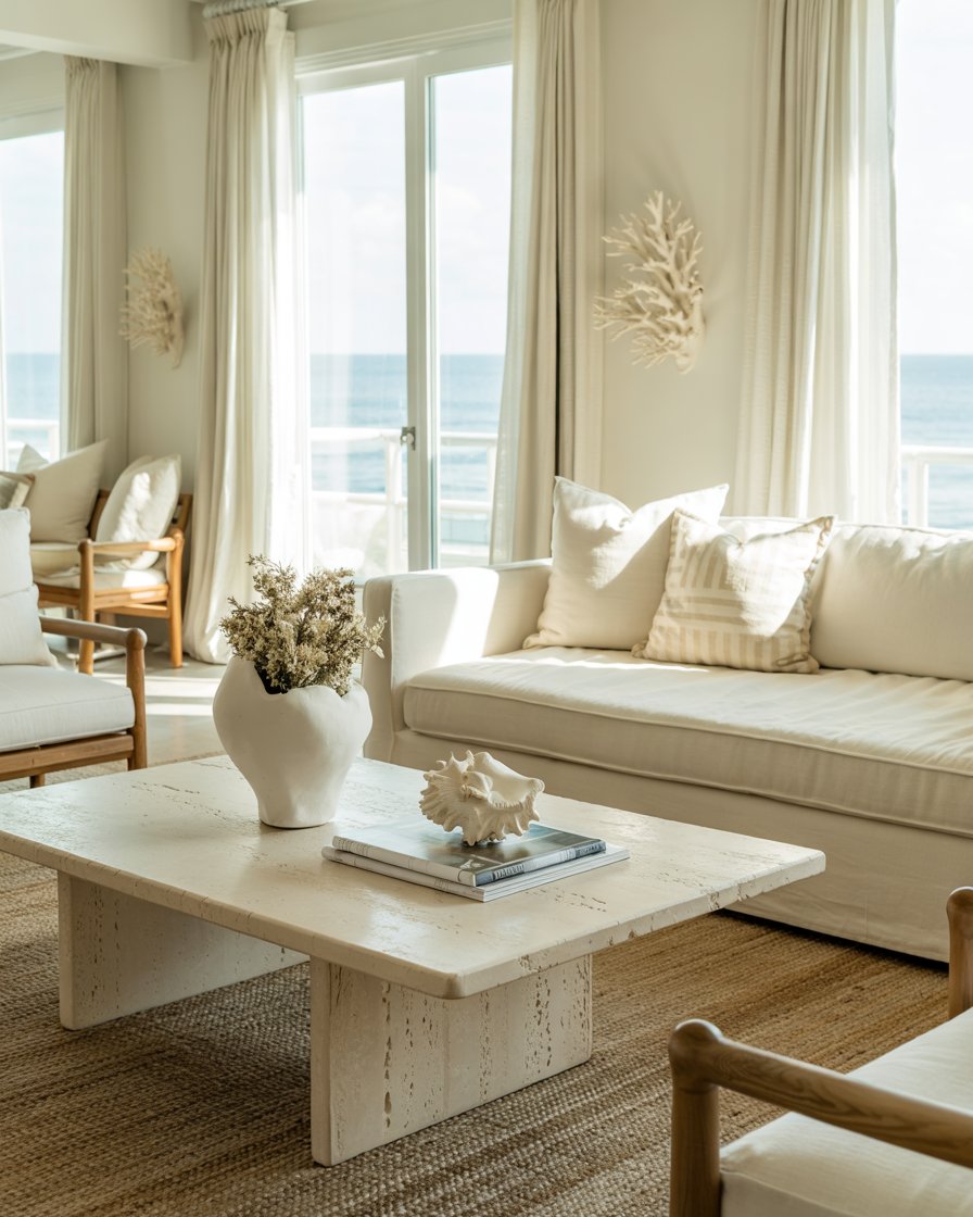 Sea-Inspired Sculptural Accents