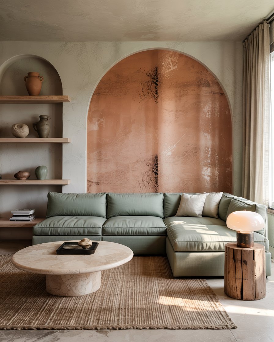 Organic Modern Living Room