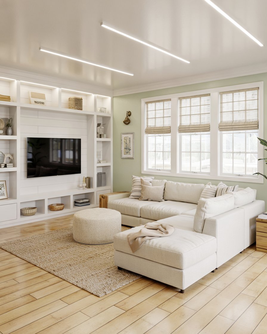 Bloxburg Style Coastal Living Room