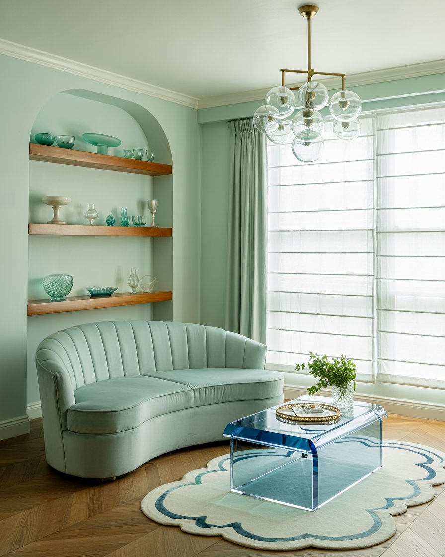 Sea Glass Tones Coastal Room