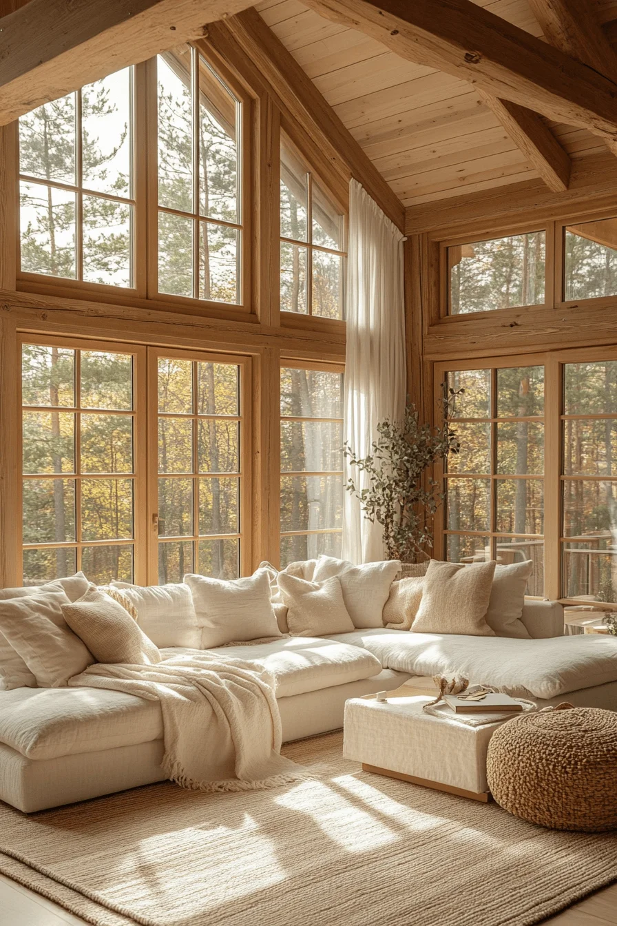 Quiet Cabin Living Room