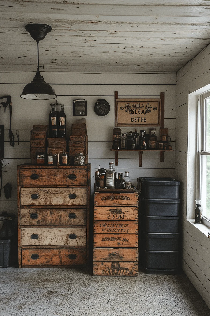 Farmhouse style garage