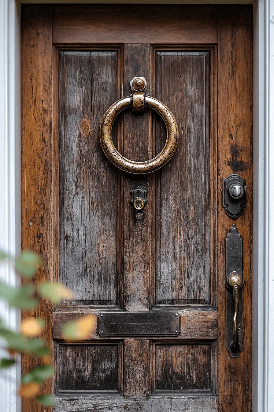 Antique farmhouse door