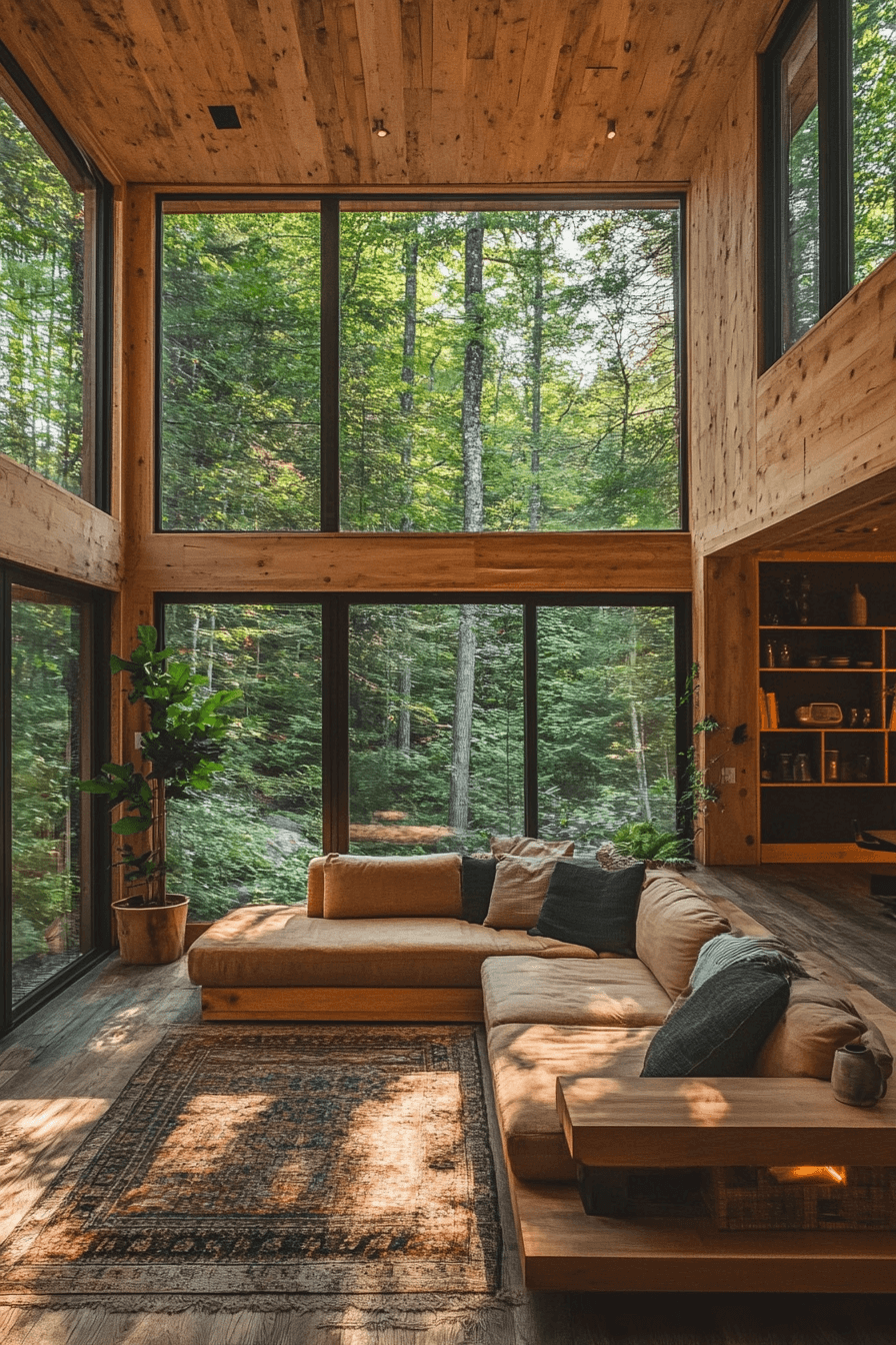 Remote Woodland Cabin Interior