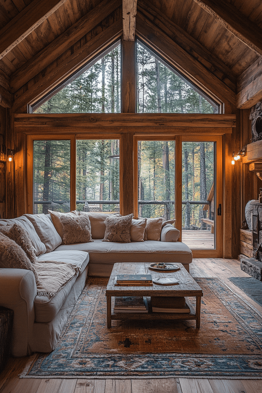 Whispering Pines Cabin Interior