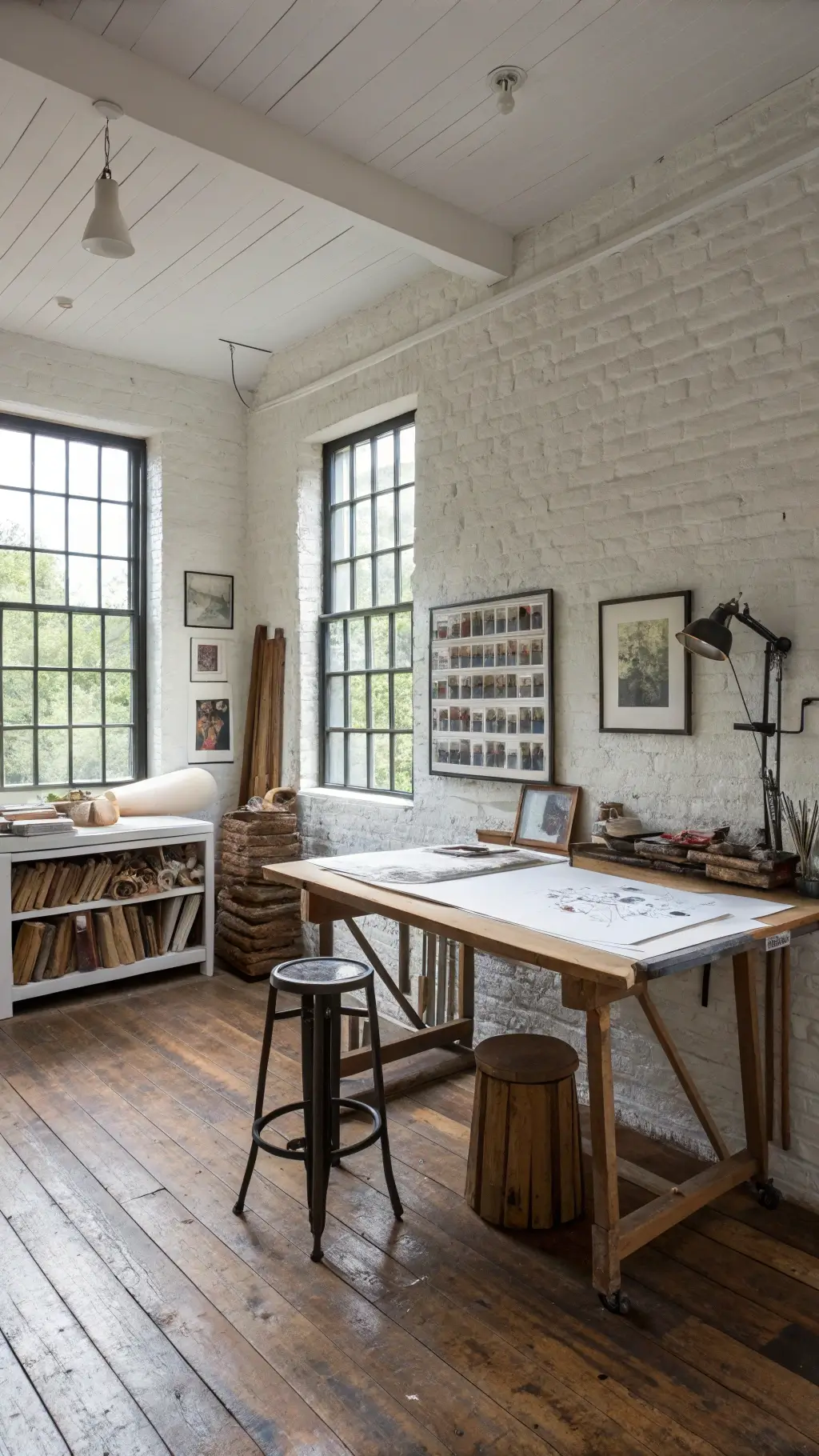 Avoid clutter in rustic farmhouse decor