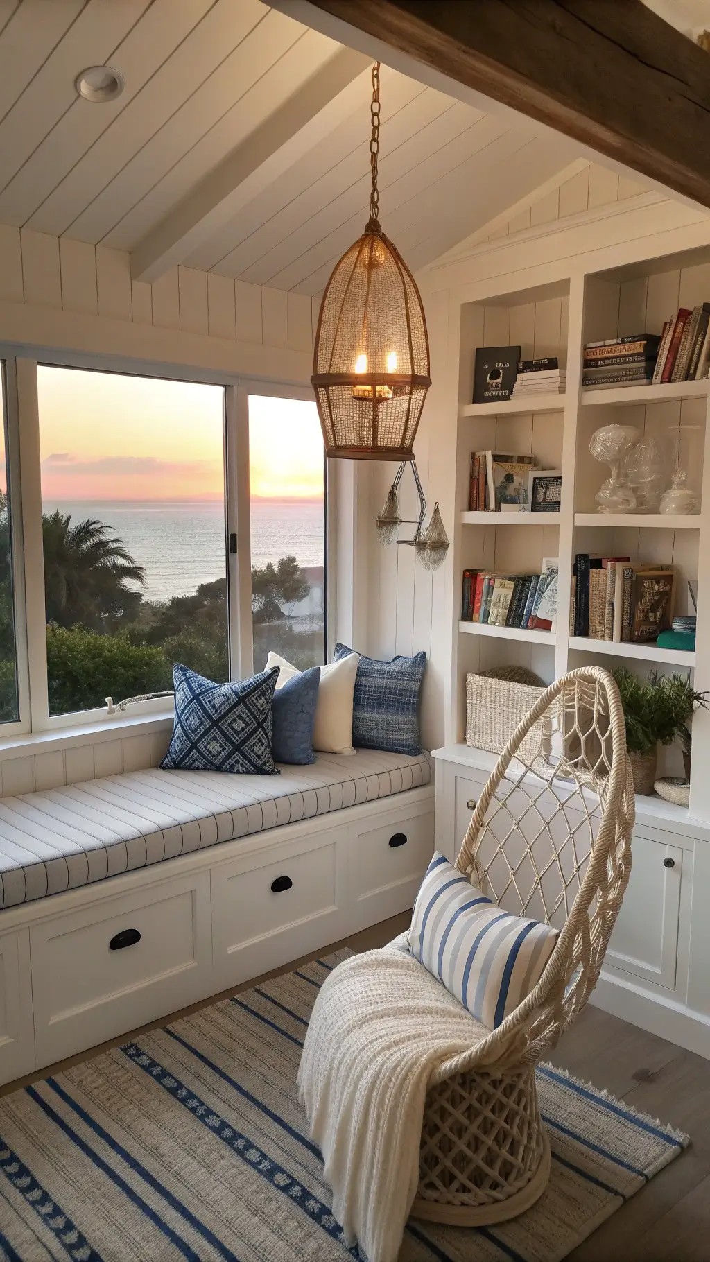 Seasonal coastal decor changes Seasonal coastal decor changes