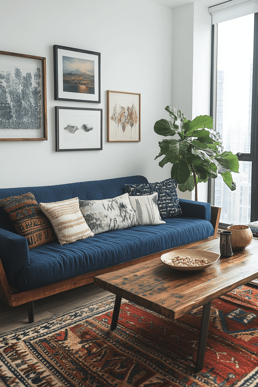 Modern Eclectic Design for Small Living Modern Eclectic Design for Small Living