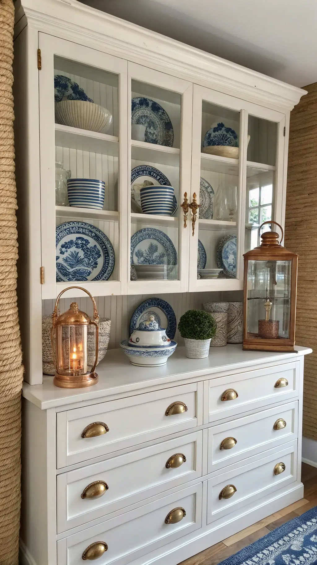 Coastal Farmhouse Kitchen Decor