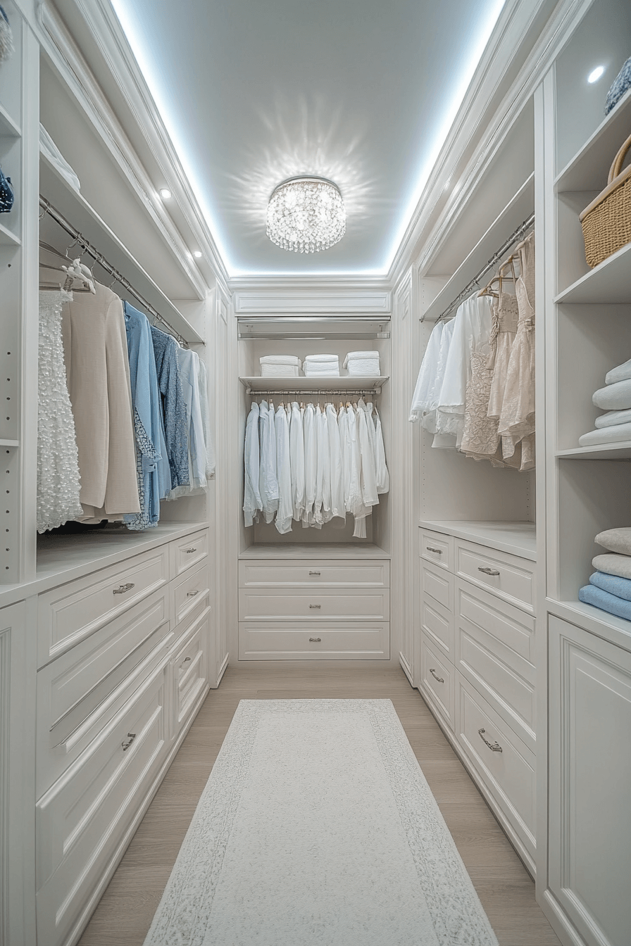 All White Closet All White Closet