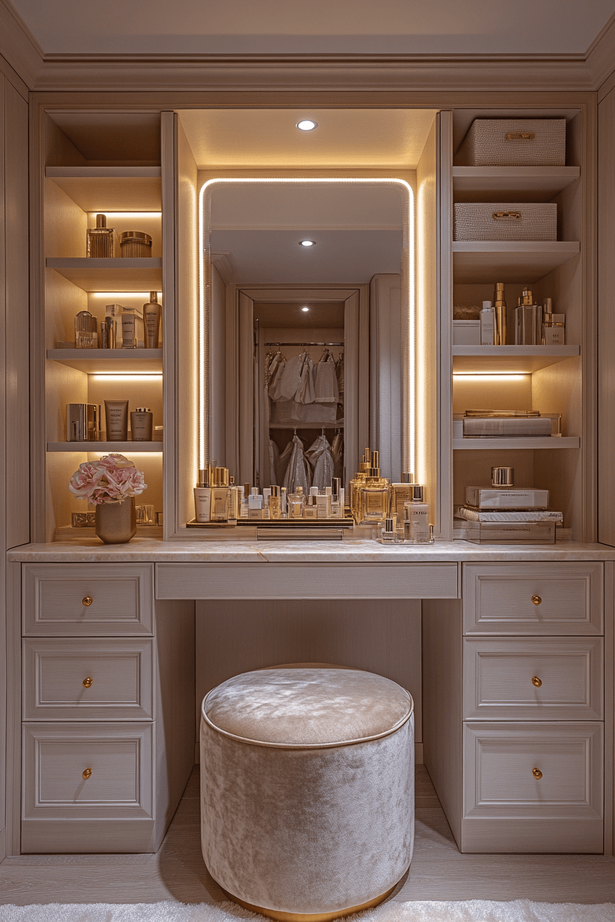 Vanity and Closet Combo Vanity and Closet Combo