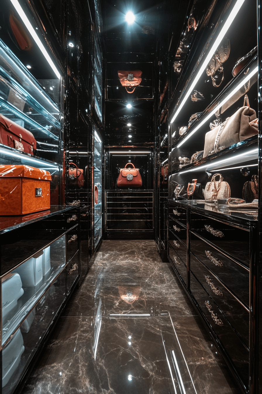 Modern Glam Closet Modern Glam Closet