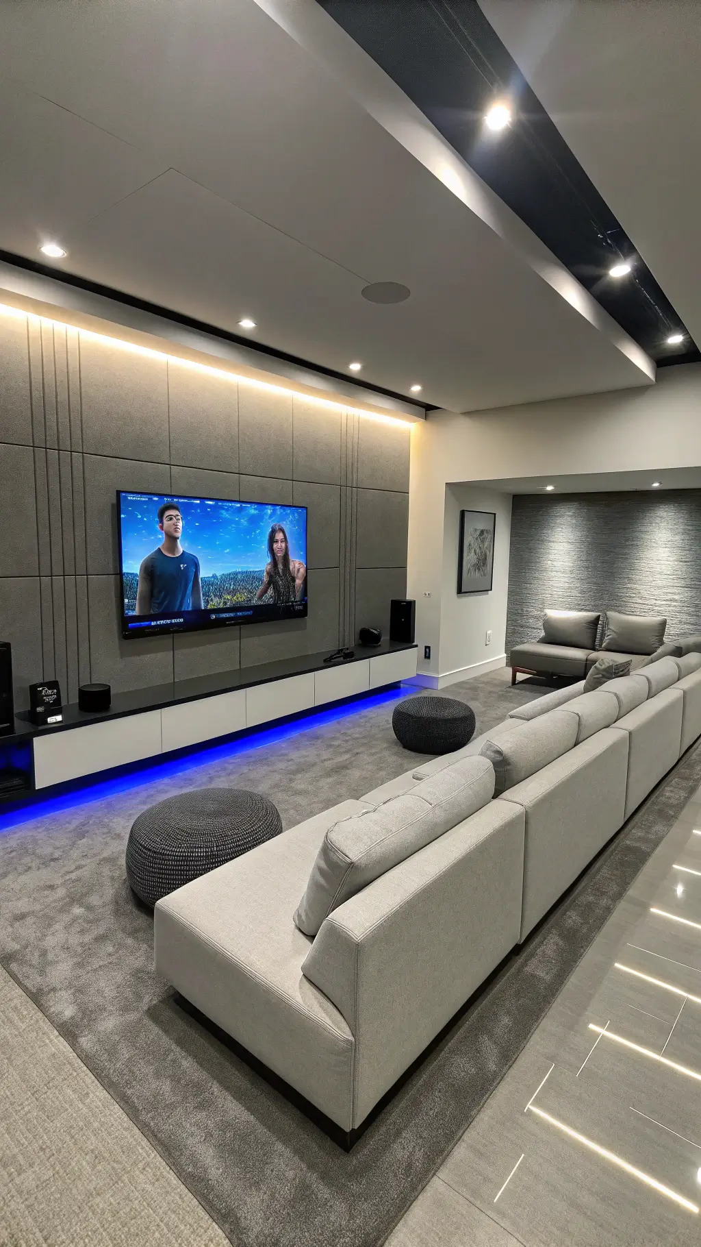 Silicon Valley smart home media room