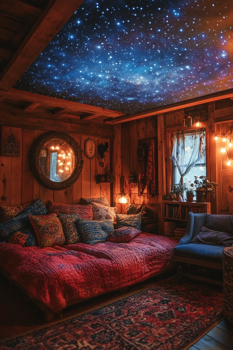 20 Rustic Boho Witchy Bedroom Ideas for Crafting Your Perfect Magical Space