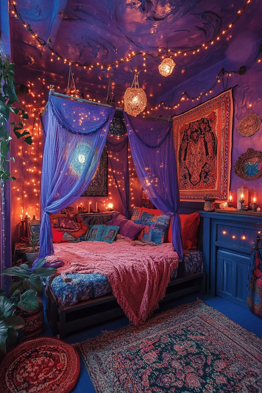 20 Rustic Boho Witchy Bedroom Ideas for Crafting Your Perfect Magical Space
