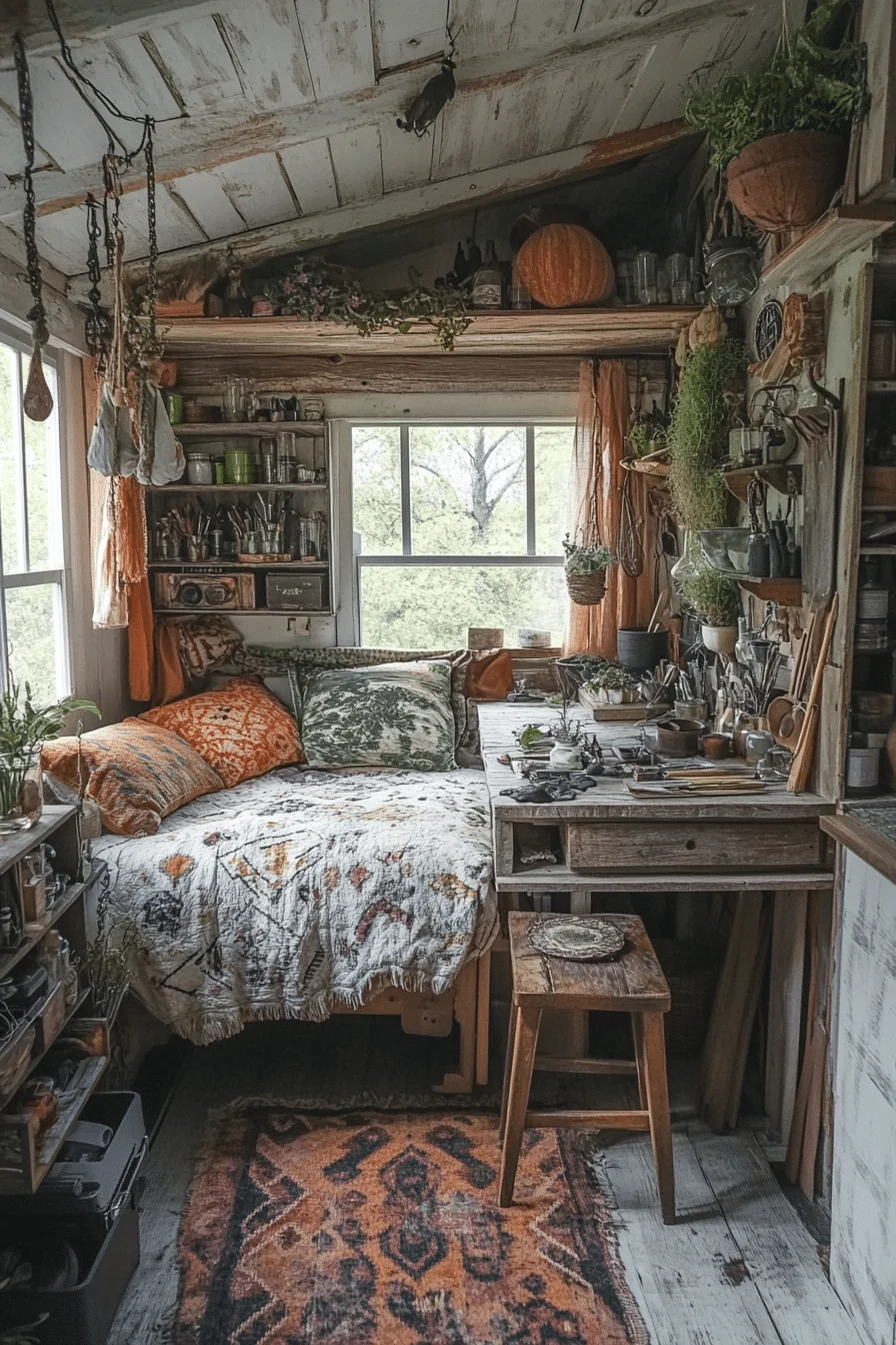 20 Rustic Boho Witchy Bedroom Ideas for Crafting Your Perfect Magical Space