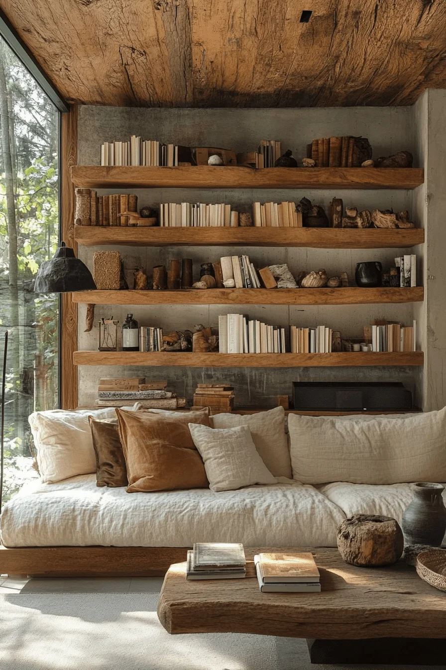20 Wabi Sabi Living Room Ideas to Design a Space That Reflects Peace and Simplicity