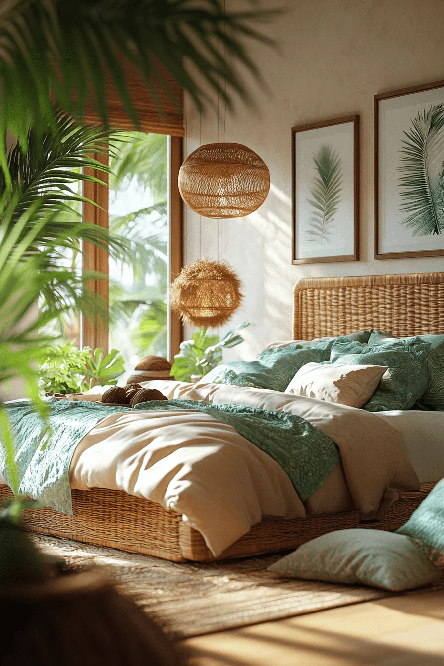 25 Dreamy Tropical Bedroom Ideas for a Relaxing Escape