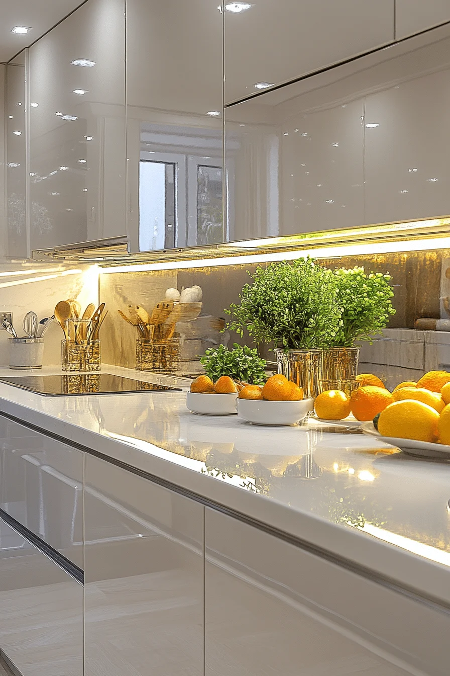 Light-Enhancing Designs for Small Kitchens