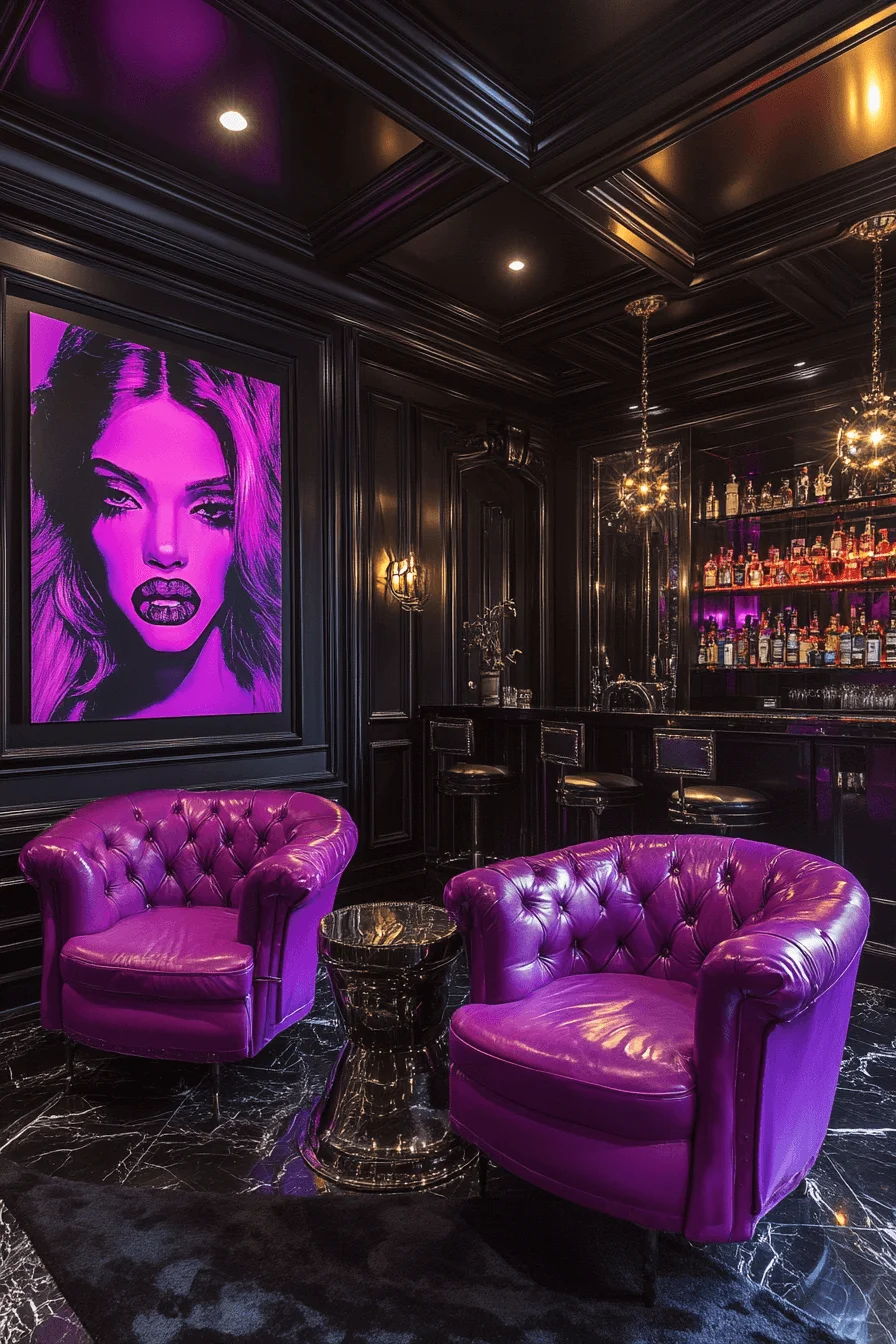 25 Dark Maximalist Decor Ideas for a Bold and Dramatic Space