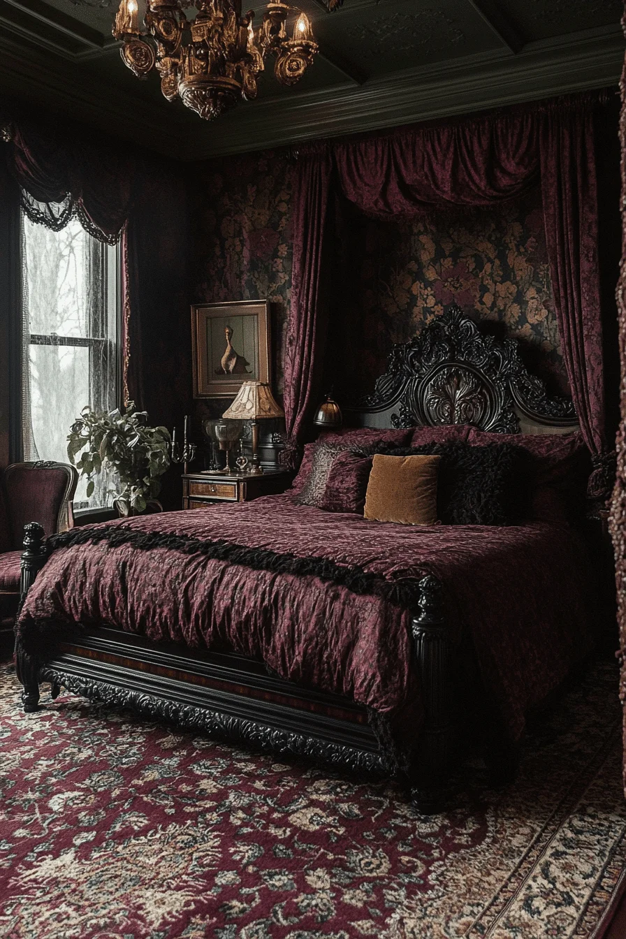 25 Dark Maximalist Decor Ideas for a Bold and Dramatic Space