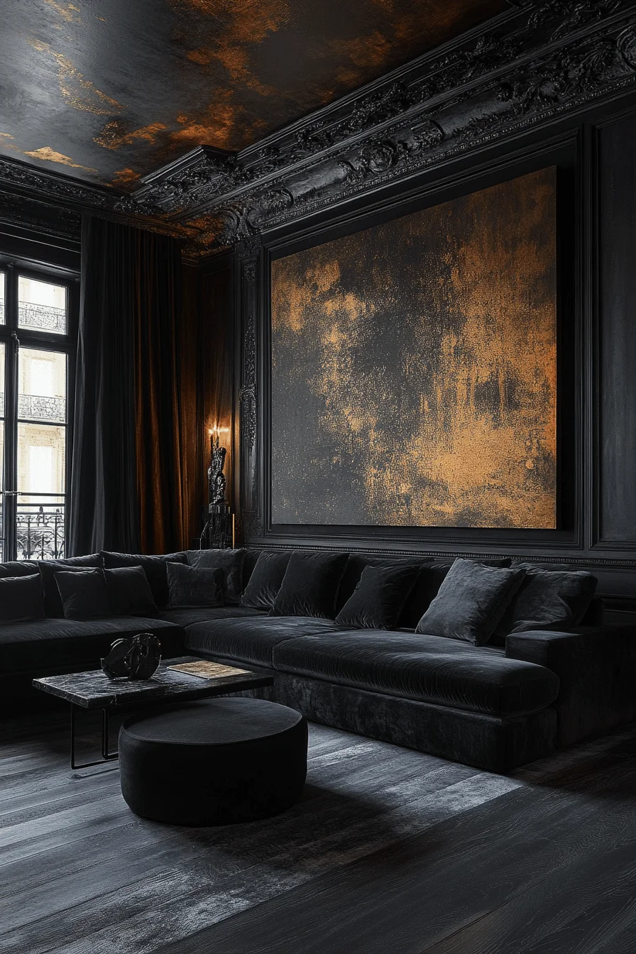 25 Dark Maximalist Decor Ideas for a Bold and Dramatic Space