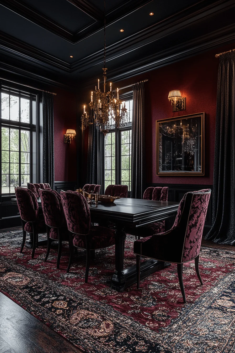 25 Dark Maximalist Decor Ideas for a Bold and Dramatic Space